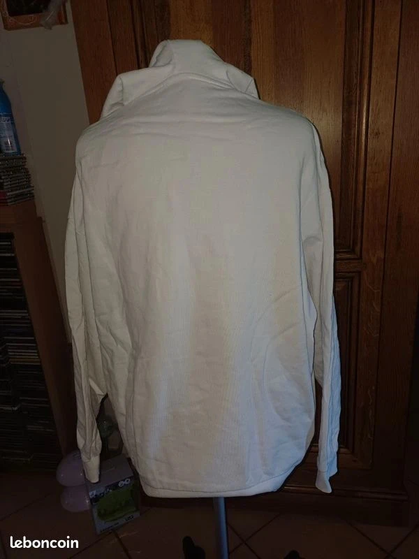 Unisex white hoodie – photo 6